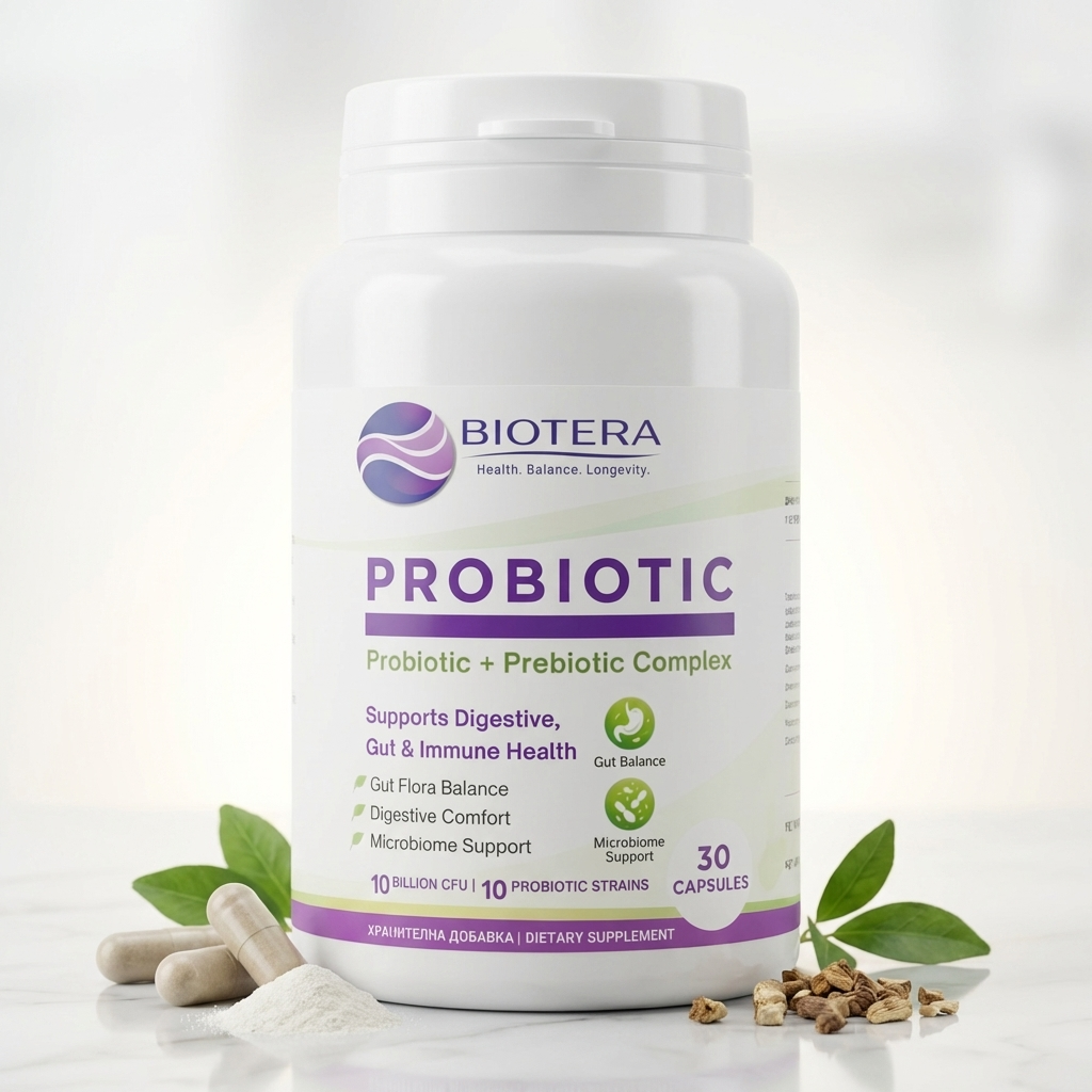 Biotera Probiotic - пробиотик за подут корем и газове